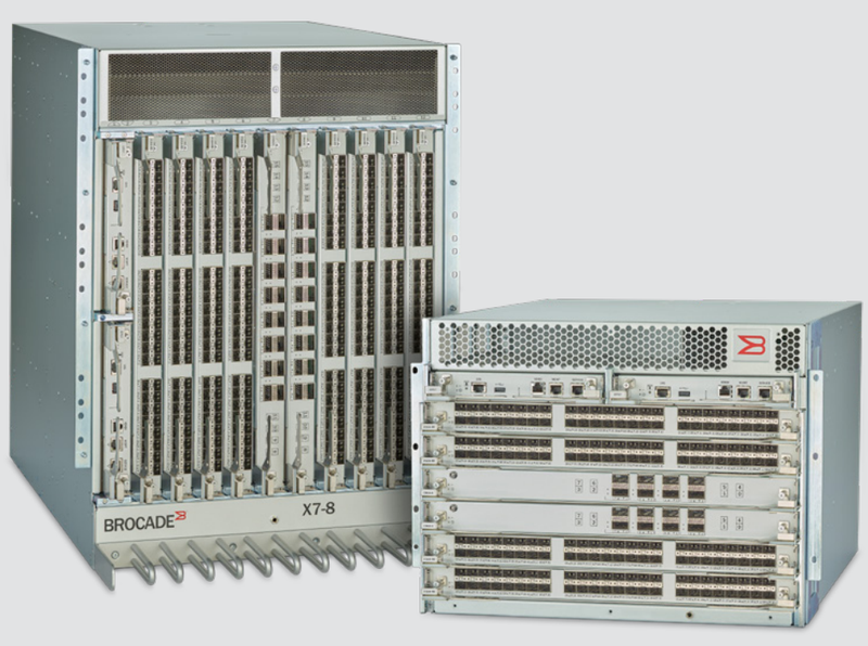 Brocade представила новые FC64-продукты —  512-портовый директор X7 и Ethernet-мост 7850 Extension Switch