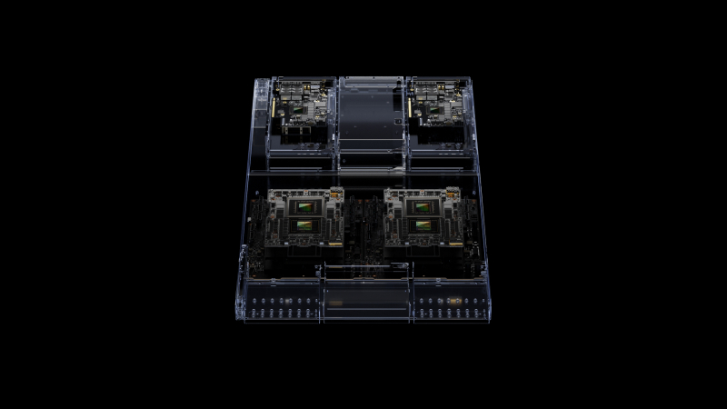 NVIDIA представила обновлённый вариант гибридного ускорителя GH200 с 141 Тбайт памяти HBM3e